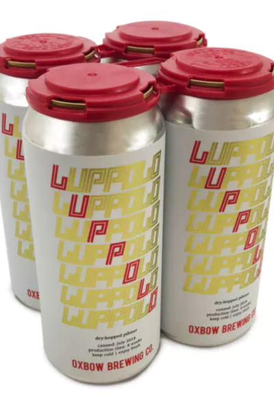 Oxbow Oxbow Luppolo Lager - Beer - 4x 16oz Cans