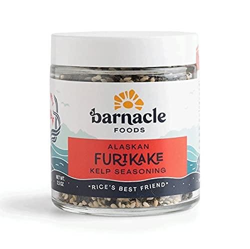 Barnacle Foods Furikake Kelp Seasoning | 2.5 Oz. | Japanese Inspired Rice Seasoning | Seaweed Seasoning for Rice, Seafood, Meats, Salads & Popcorn | M
