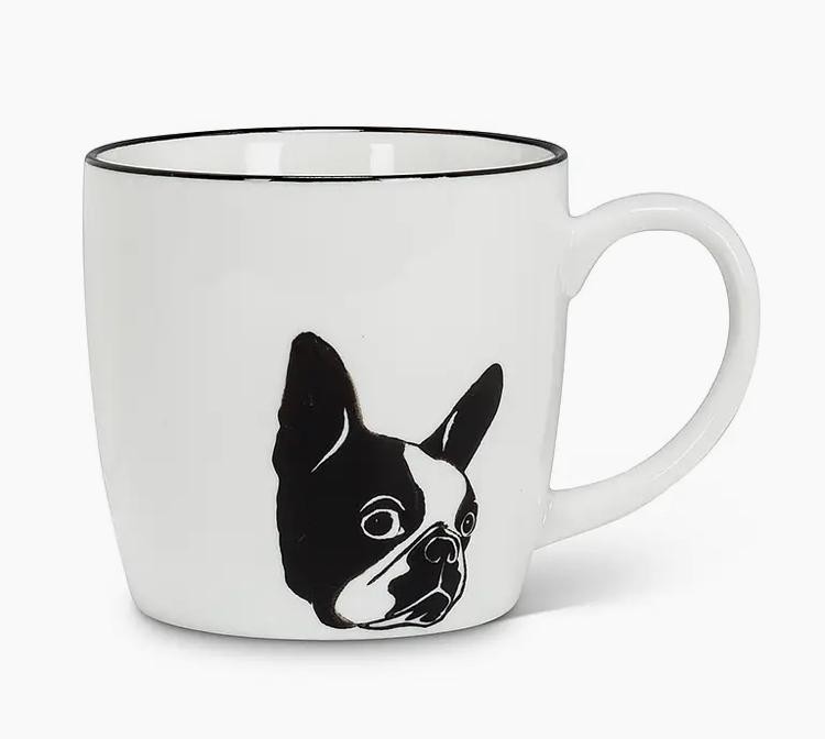 Boston Terrier Face Mug