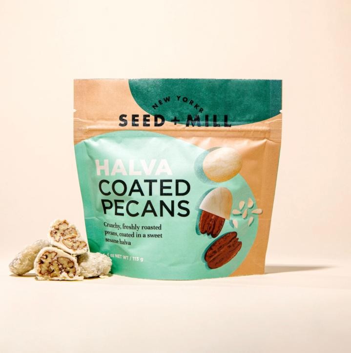 Seed & Mill Halva Coated Pecans
