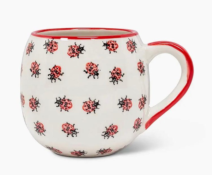 Allover Ladybug Ball Mug