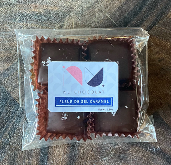 Nu Dark Chocolate Salted Caramels