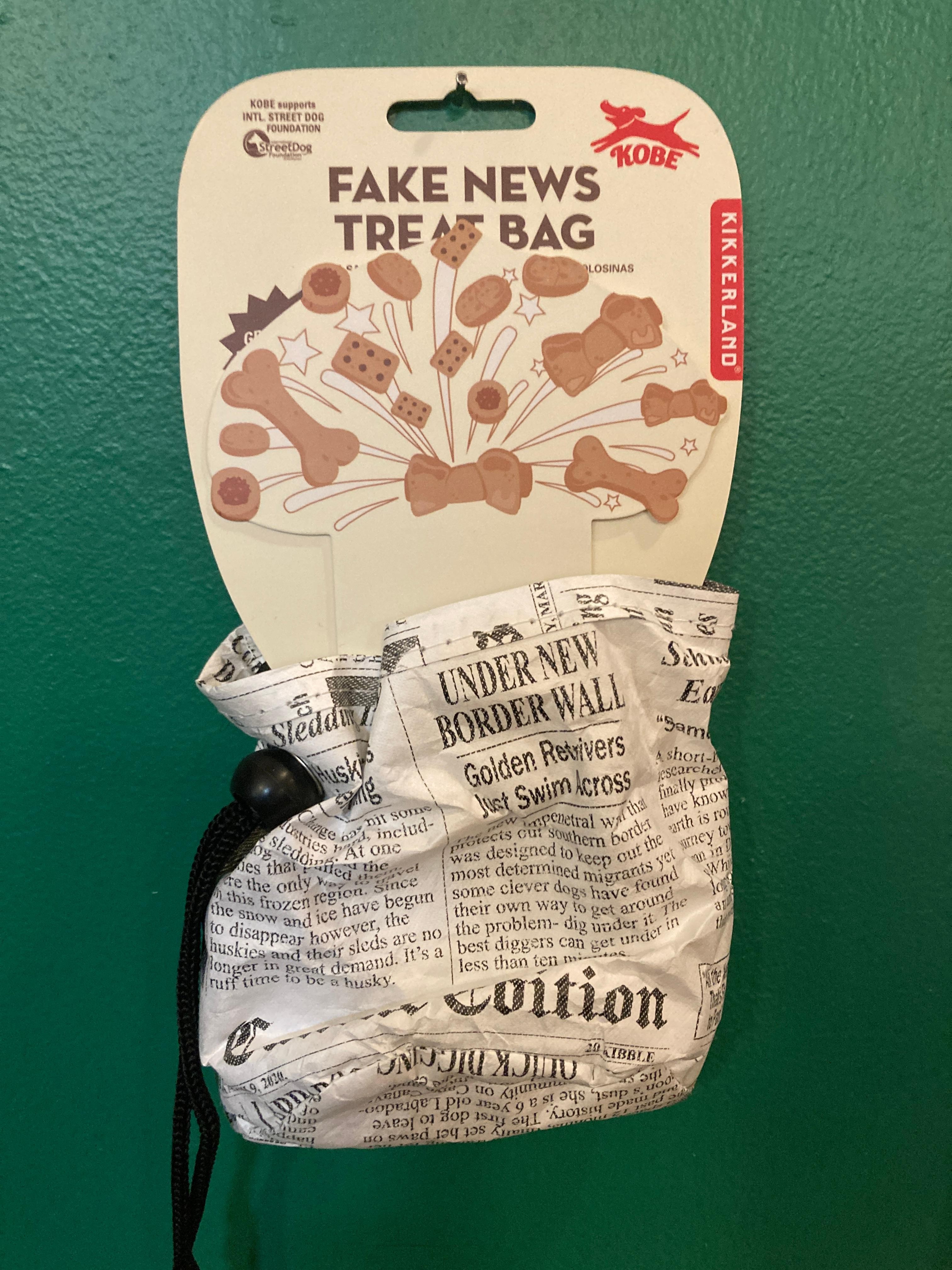 Fake News Treat Bag
