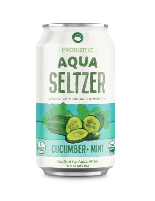 Aqua Cucumber Mint Seltzer
