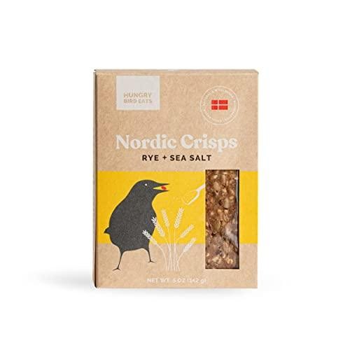 Hungry Bird Eats Nordic Crisps Rye + Sea Salt