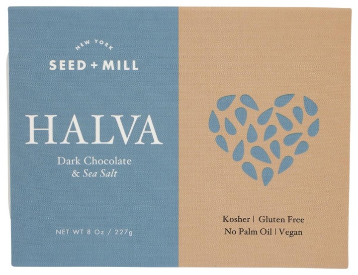 Seed + Mill Sea Salt Dark Chocolate Halva
