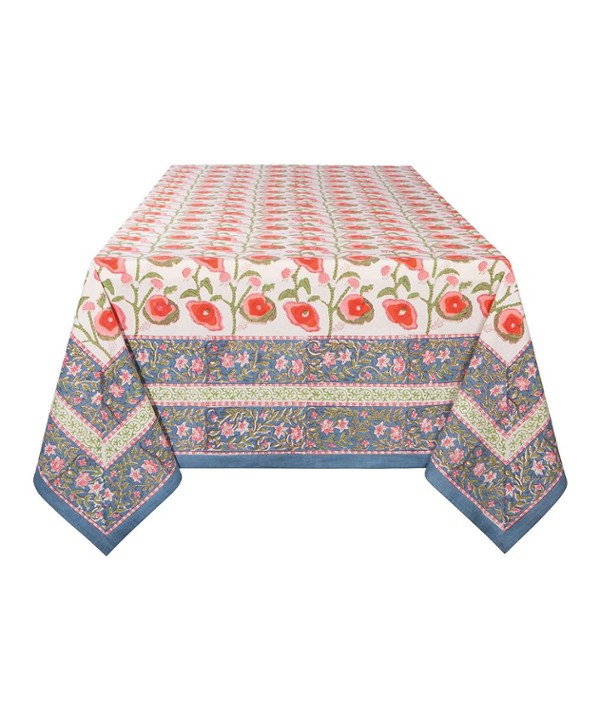 Heirloom  Tablecloths Red - Red Poppy Tablecloth