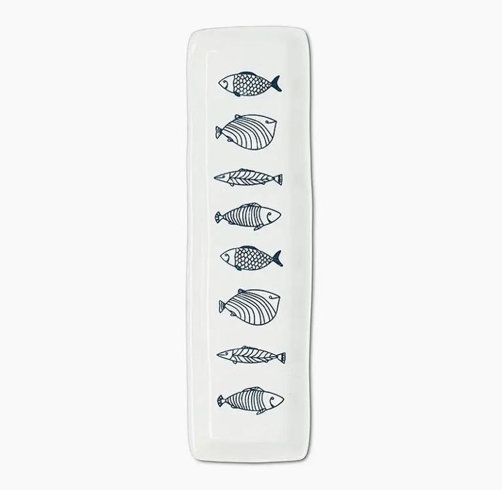 Long Slim Fish Plate