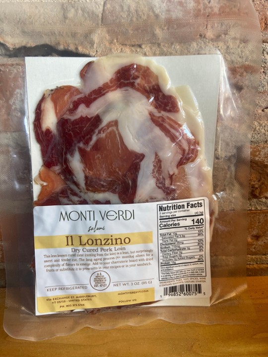 Monti Verdi Salumi Il Lonzino