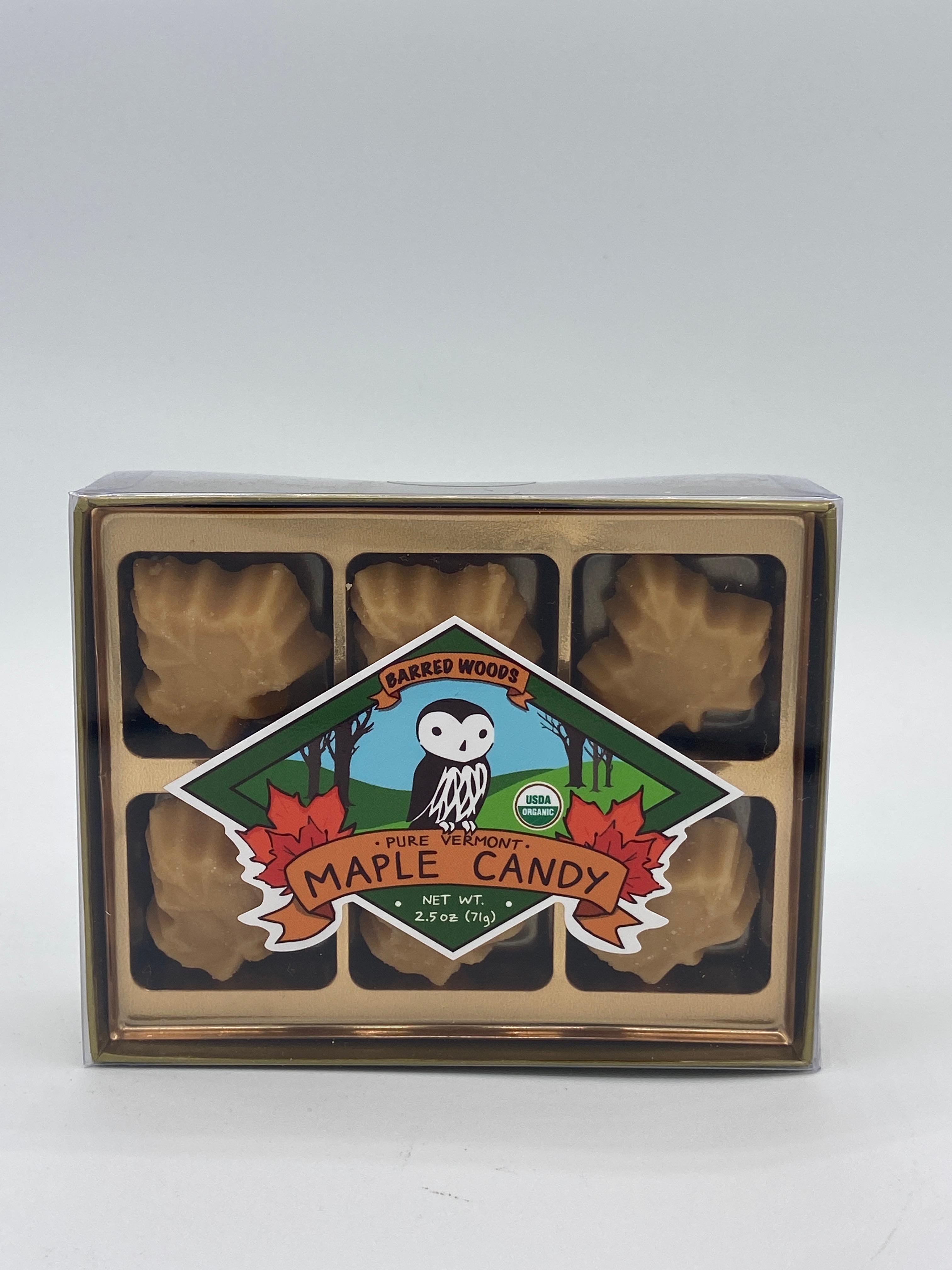 Barred Woods Maple Candy Box Small