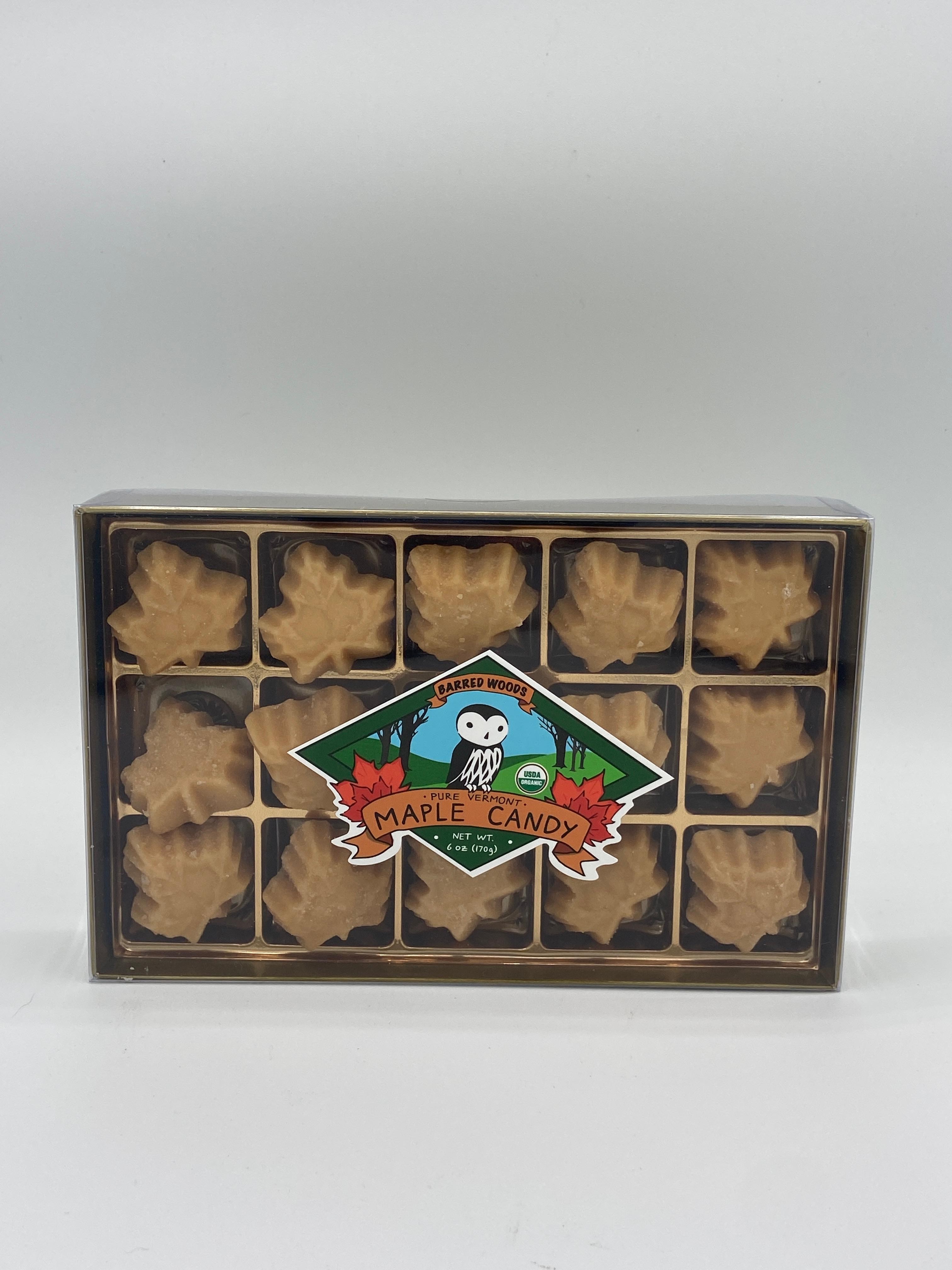 Barred Woods Maple Candy Box Large