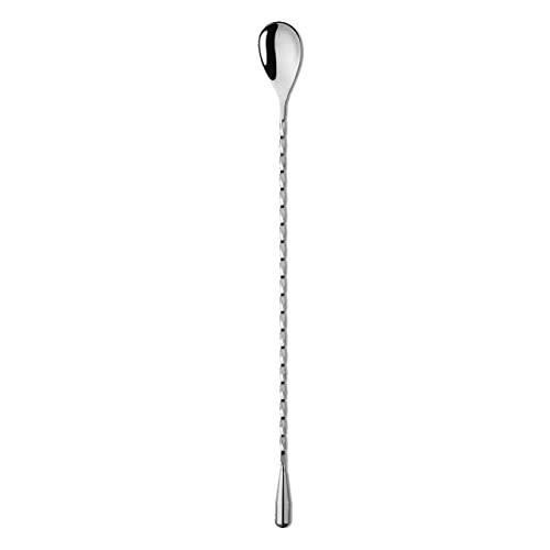 OGGI Spiral Handle Bar Spoon Cocktail Mixing Spoon - Elegant Bar Mixing Spoon with 13 Inches / 33.5 Cm Swivel Handle, Essential Mixology Bartender Kit