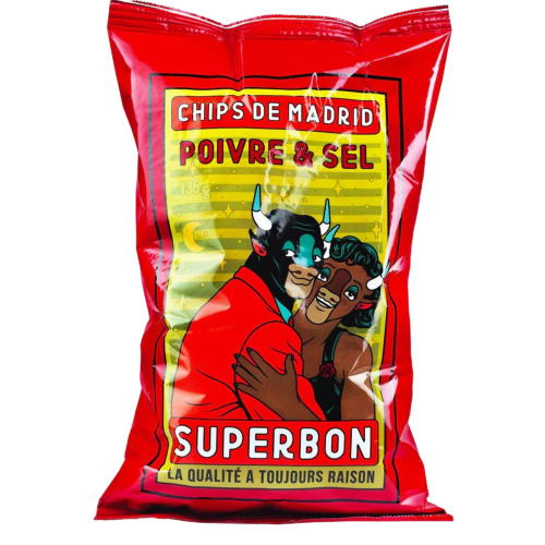 Superbon Chips Salt & Pepper 135g