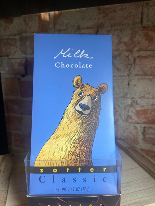 Zotter Milk Chocolate