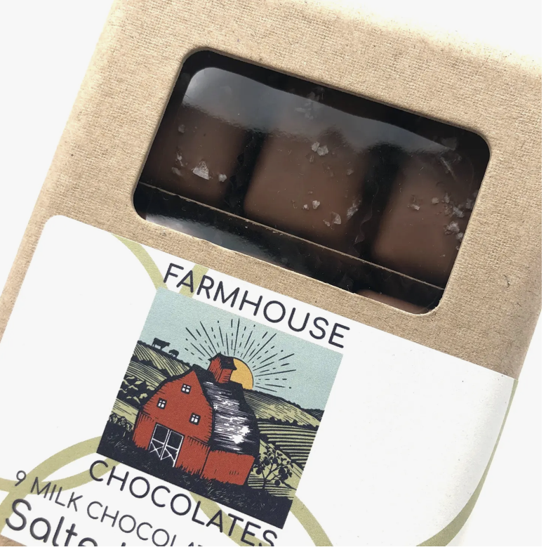 Farmhouse Chocolates 9-piece Milk Caramels