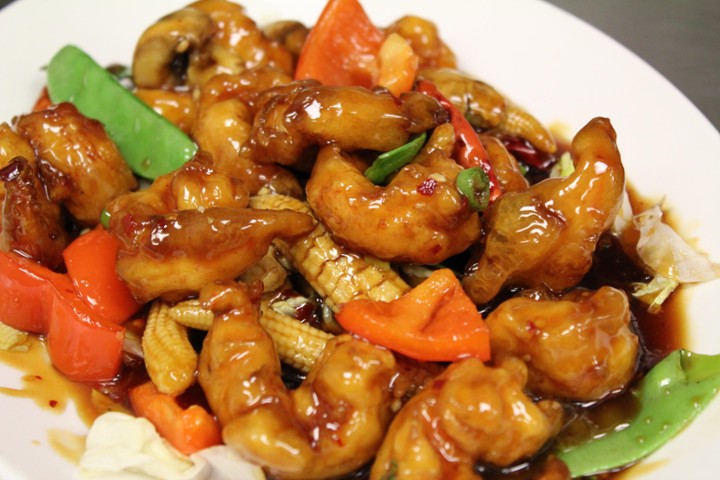 L- general tsos shrimp