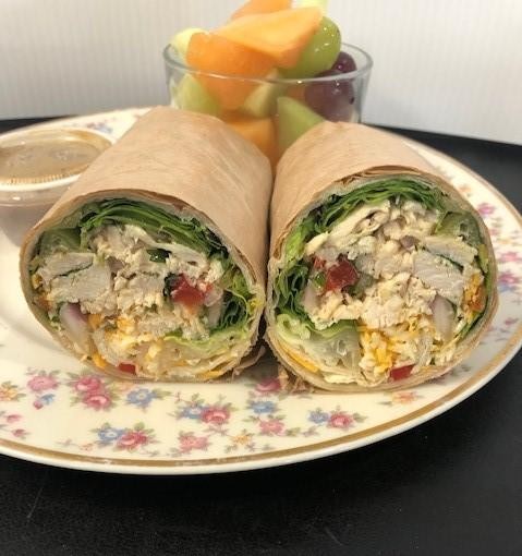 Cilantro Chicken Wrap