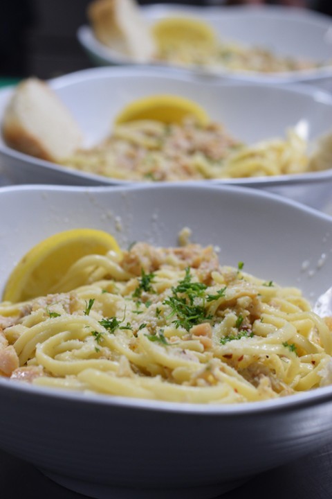 Linguini & Clam Sauce Pasta