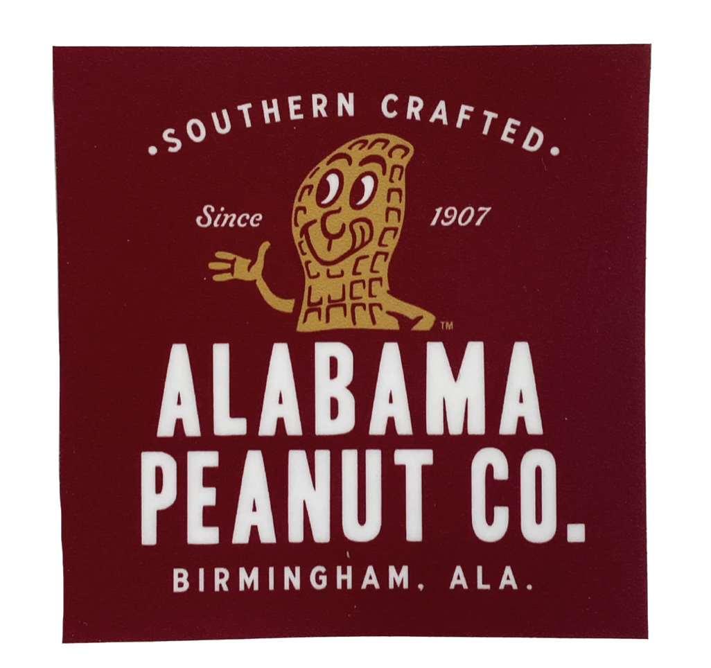 Alabama Peanut Co.  - Southern Crafted Peanut Man  (Red)
