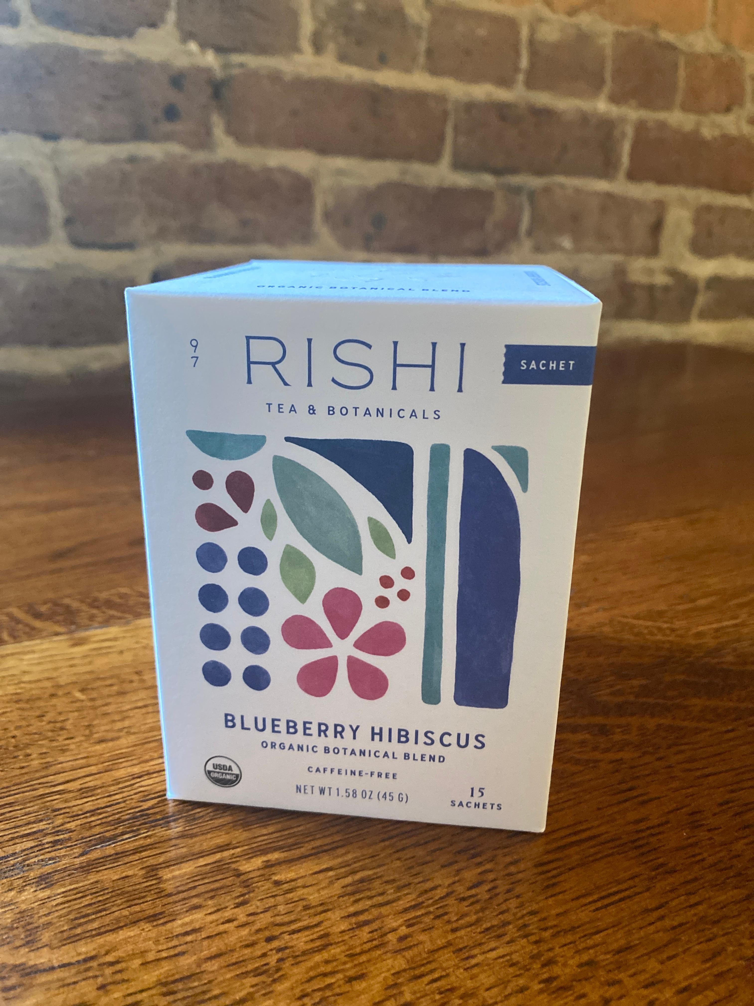 Rishi Tea Organic Blueberry Hibiscus