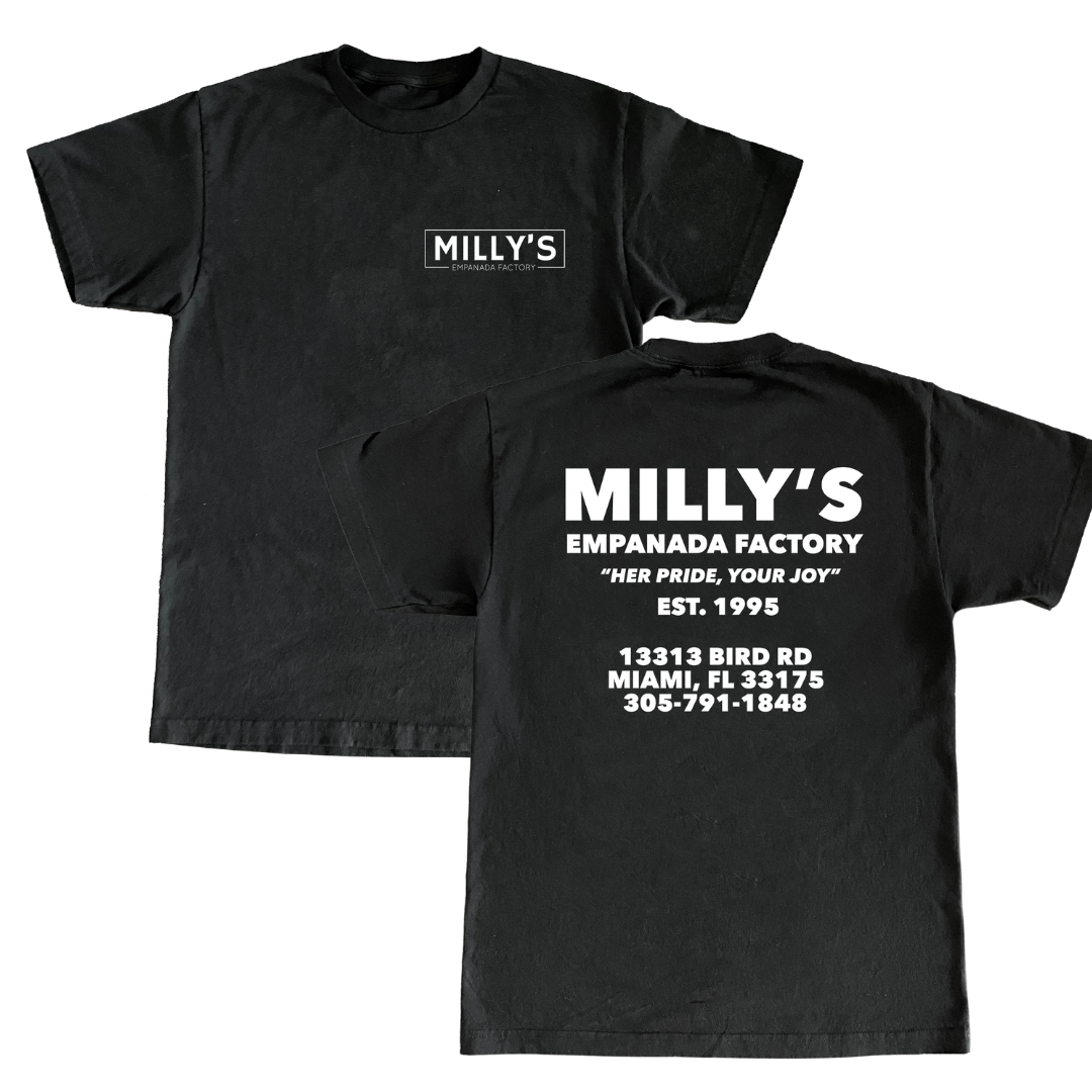 Milly's Classic Staff Tee (BLACK)