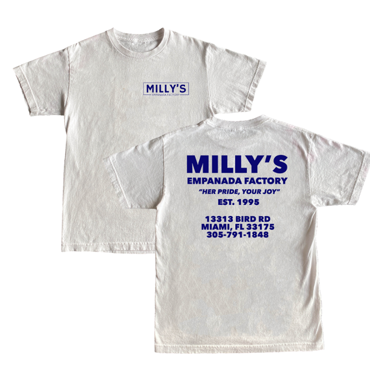 Milly's Classic Staff Tee (WHITE)