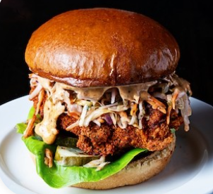 Asteroid Chicken Sandwich