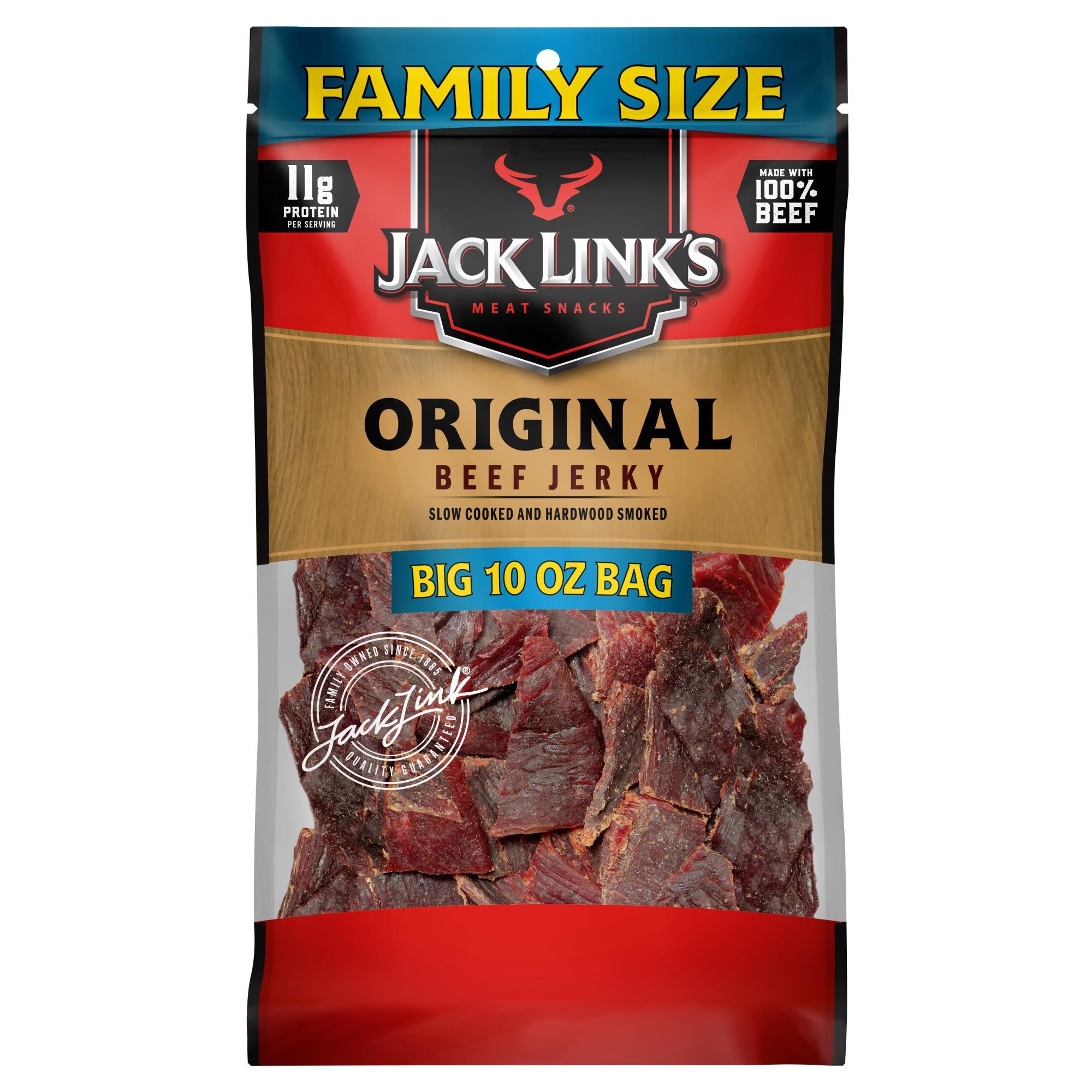 10 Ounce Jack Link S Original Beef Jerky 1/1 Count