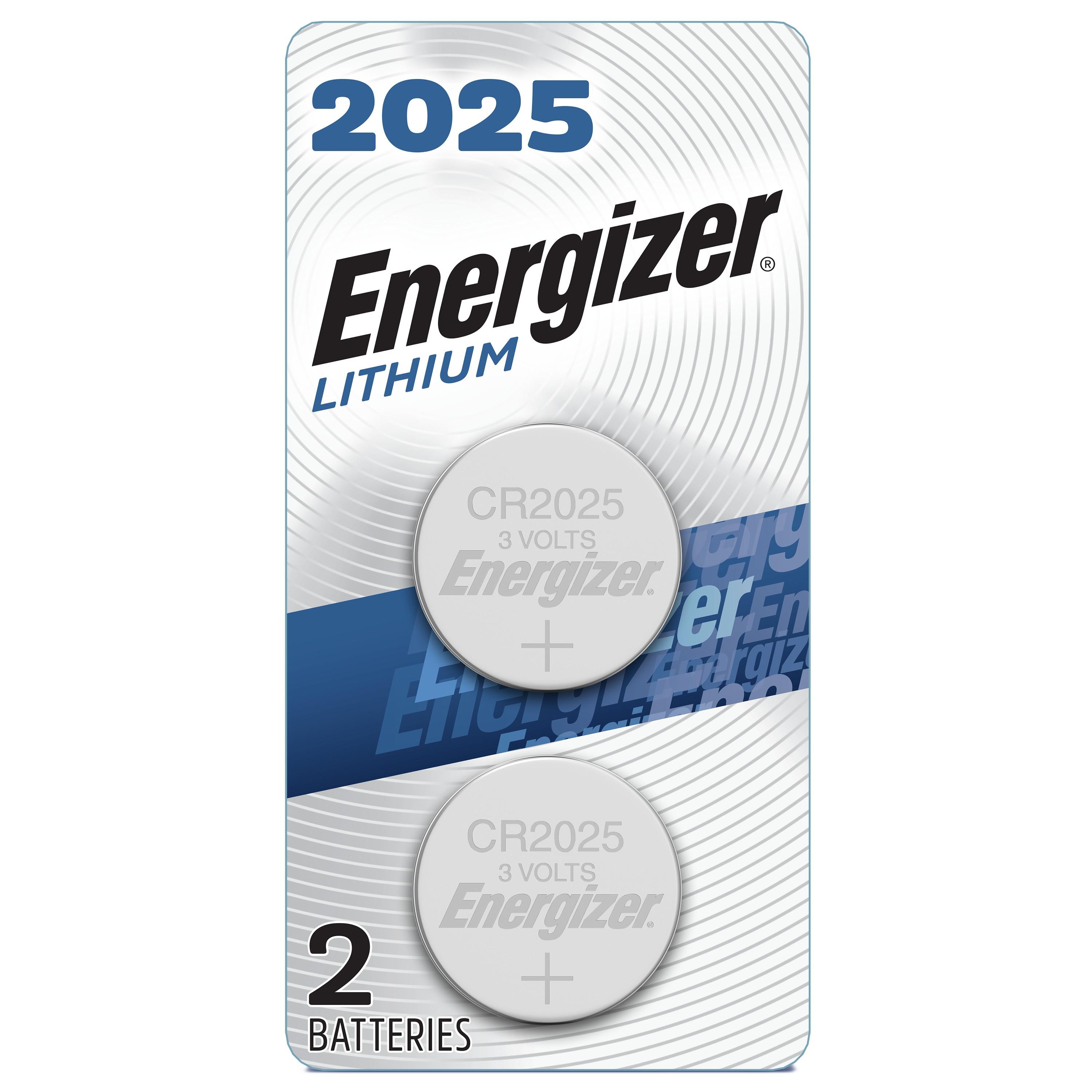 Energizer 2025 Lithium Coin Battery, 2-Pack Silver 0