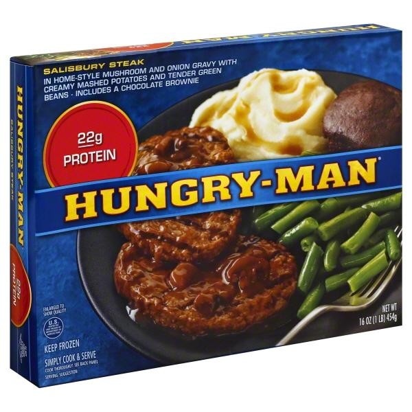 Hungry-Man Salisbury Steak Meal