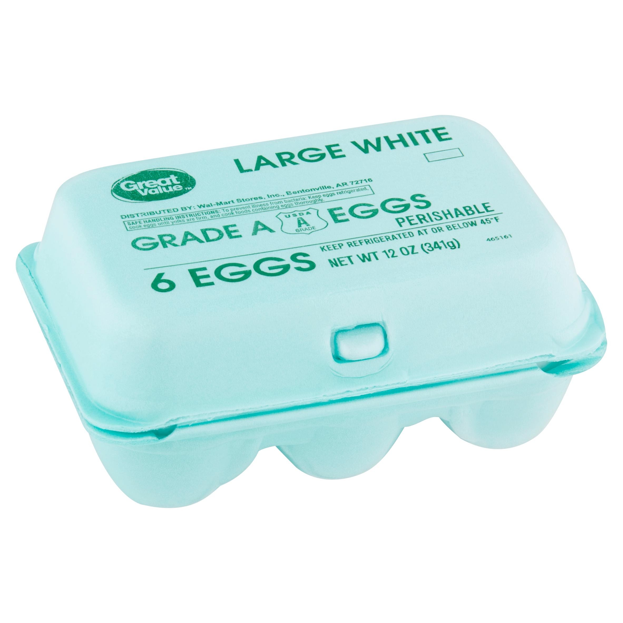 Large White Eggs
