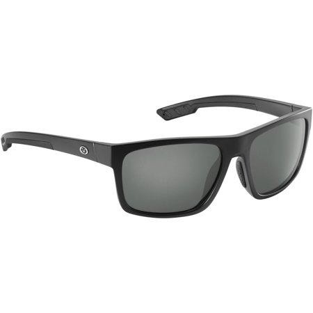 Flying Fisherman Offline Polarized Sunglasses - Matte Black/Smoke