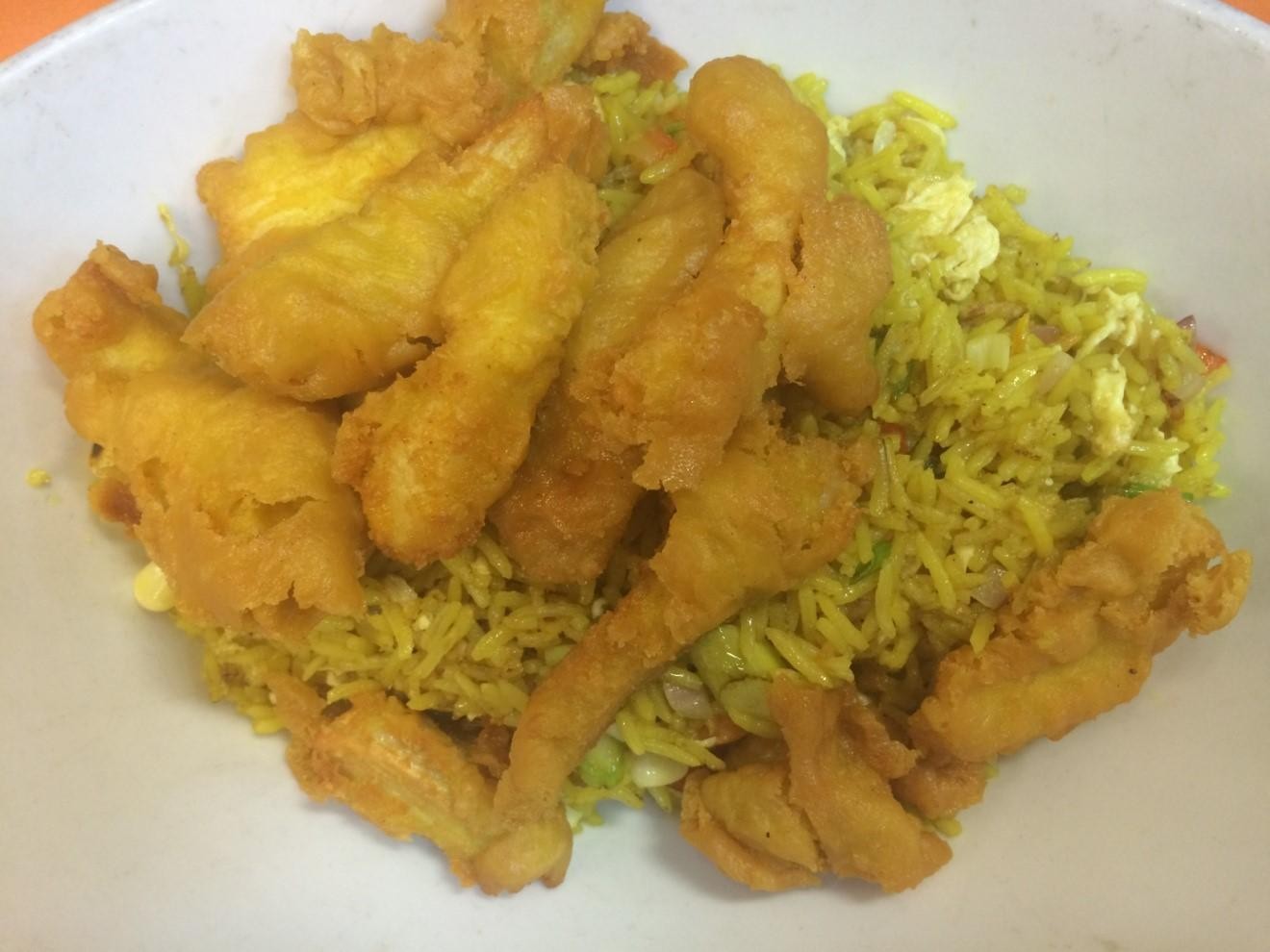 Saffron-Infused Chix Basmati Fried Rice