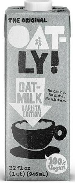 Oatly Oat Milk, Barista Edition 32 Fl Oz Carton