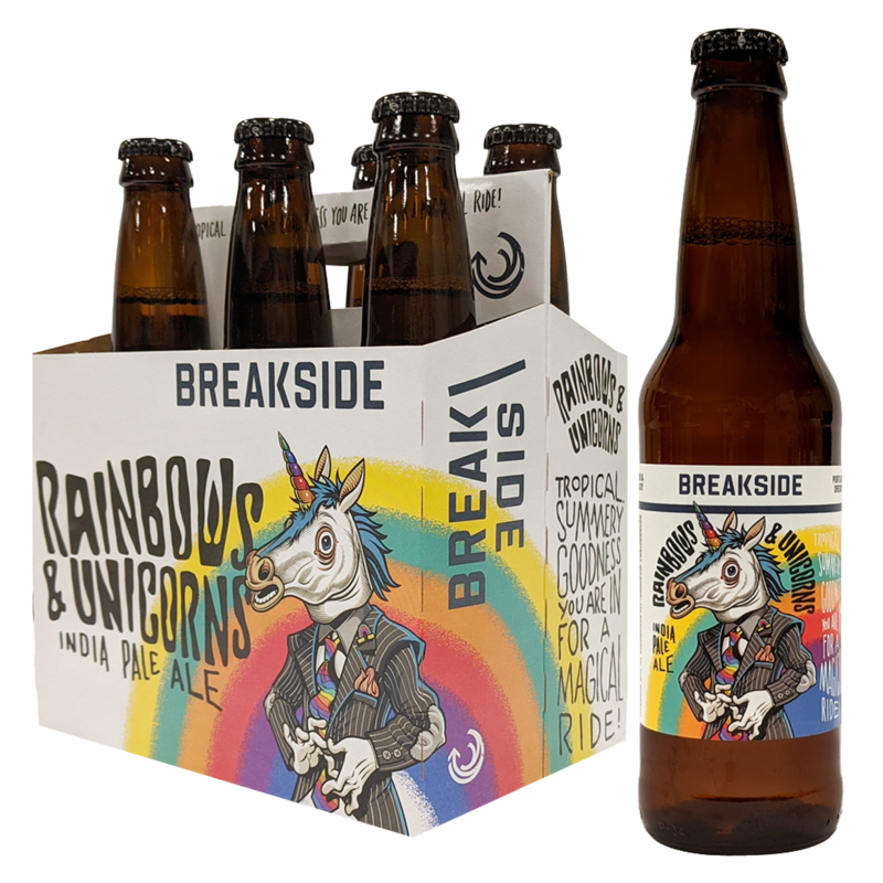 Breakside Rainbows and Unicorns 6 Pack 12oz Bottle 5.1% ABV