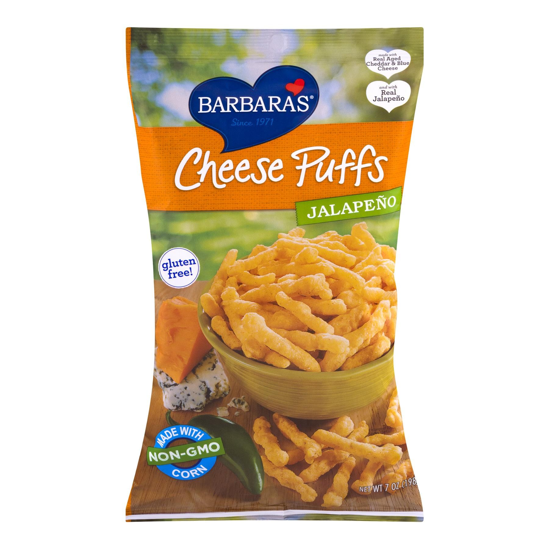 Barbara's Cheese Puffs Jalapeno 7 Oz