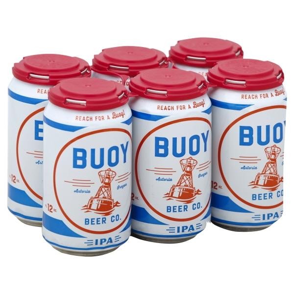 Buoy Beer Company IPA Ale - Beer - 6x 12oz Cans