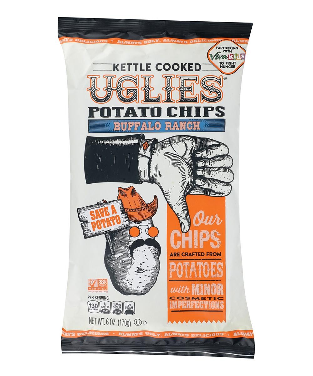 Uglies 6 Oz Buffalo Ranch Kettle Chips