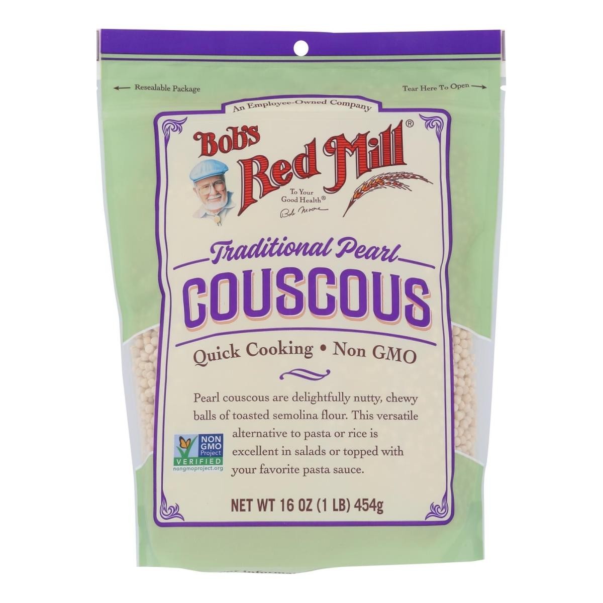 Bob's Red Mill Traditional Pearl Couscous 16 Oz Resealable Pouch