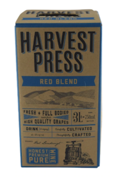 Harvest Press Red Blend Proprietary - Wine from Chile - 3l Box