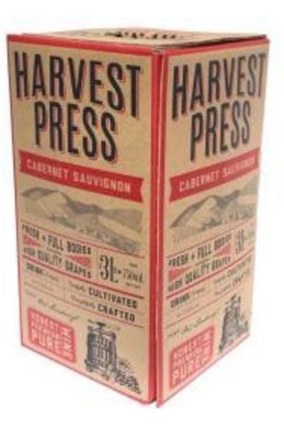 Harvest Press Cabernet Sauvignon - Red Wine from Chile - 3l Box