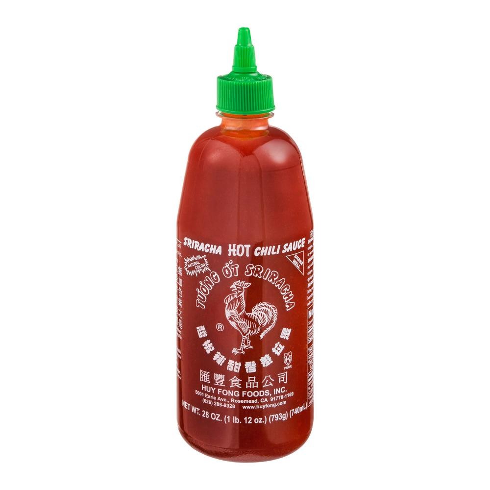 Huy Fong Foods Sriracha HOT Chili Sauce 28 Oz