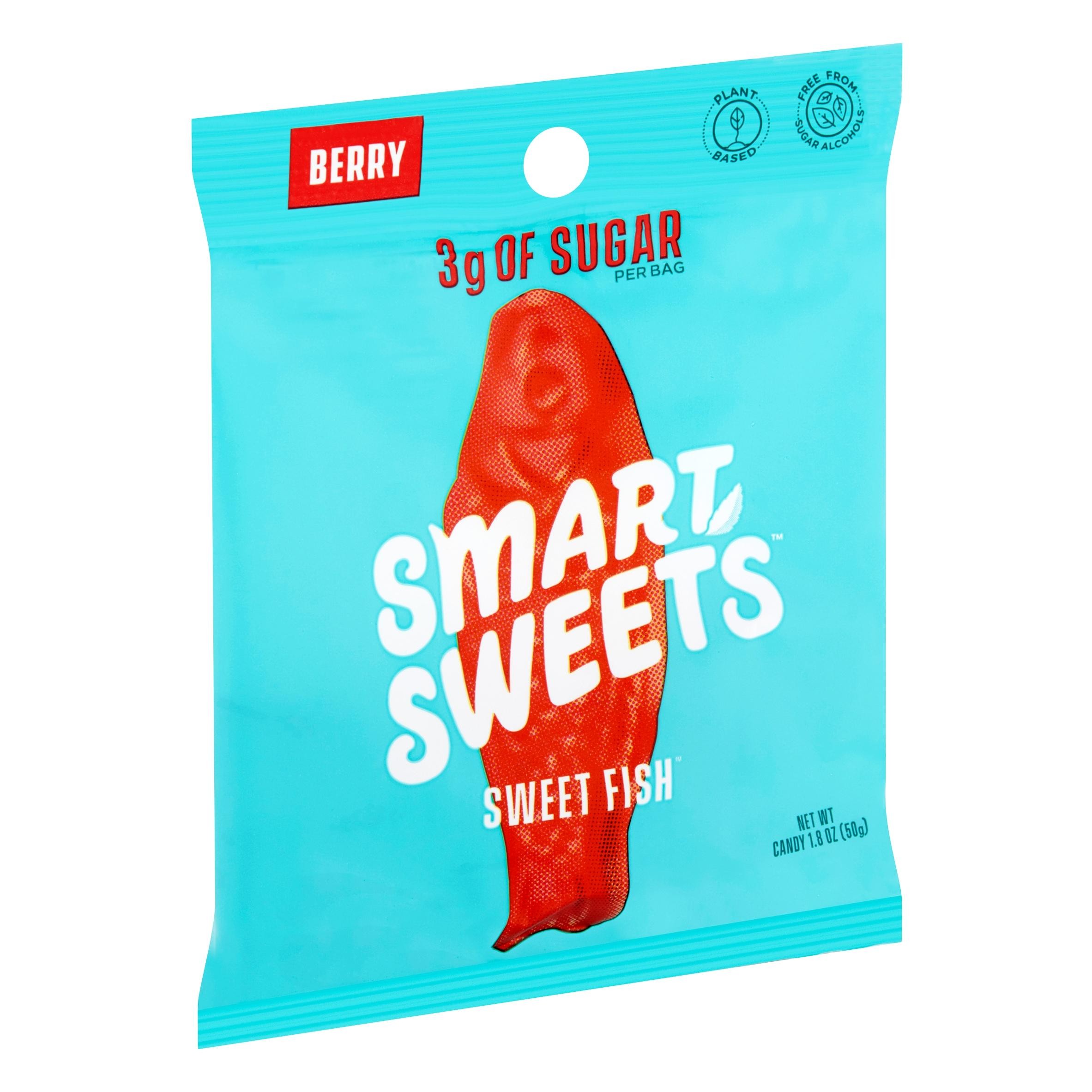 SmartSweets, Sweet Fish, Berry, 1.8 Oz (50 G)