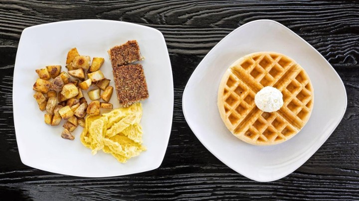 Waffle + Max Egg Plate