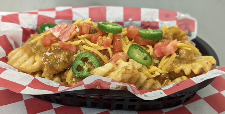 Pork Green Chili Fries (GF)