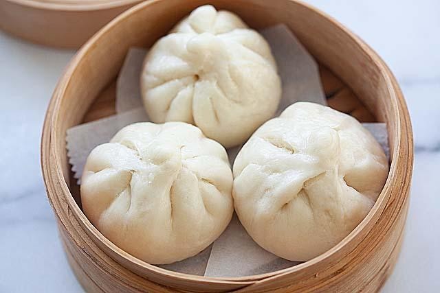 Chicken Mushroom Sesame Buns 3pcs 麻香花菇雞包