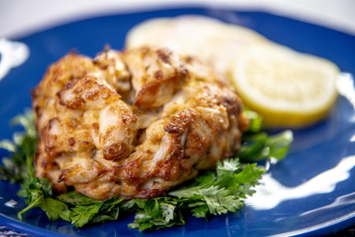 $3 OFF MED CRAB CAKES (WED)