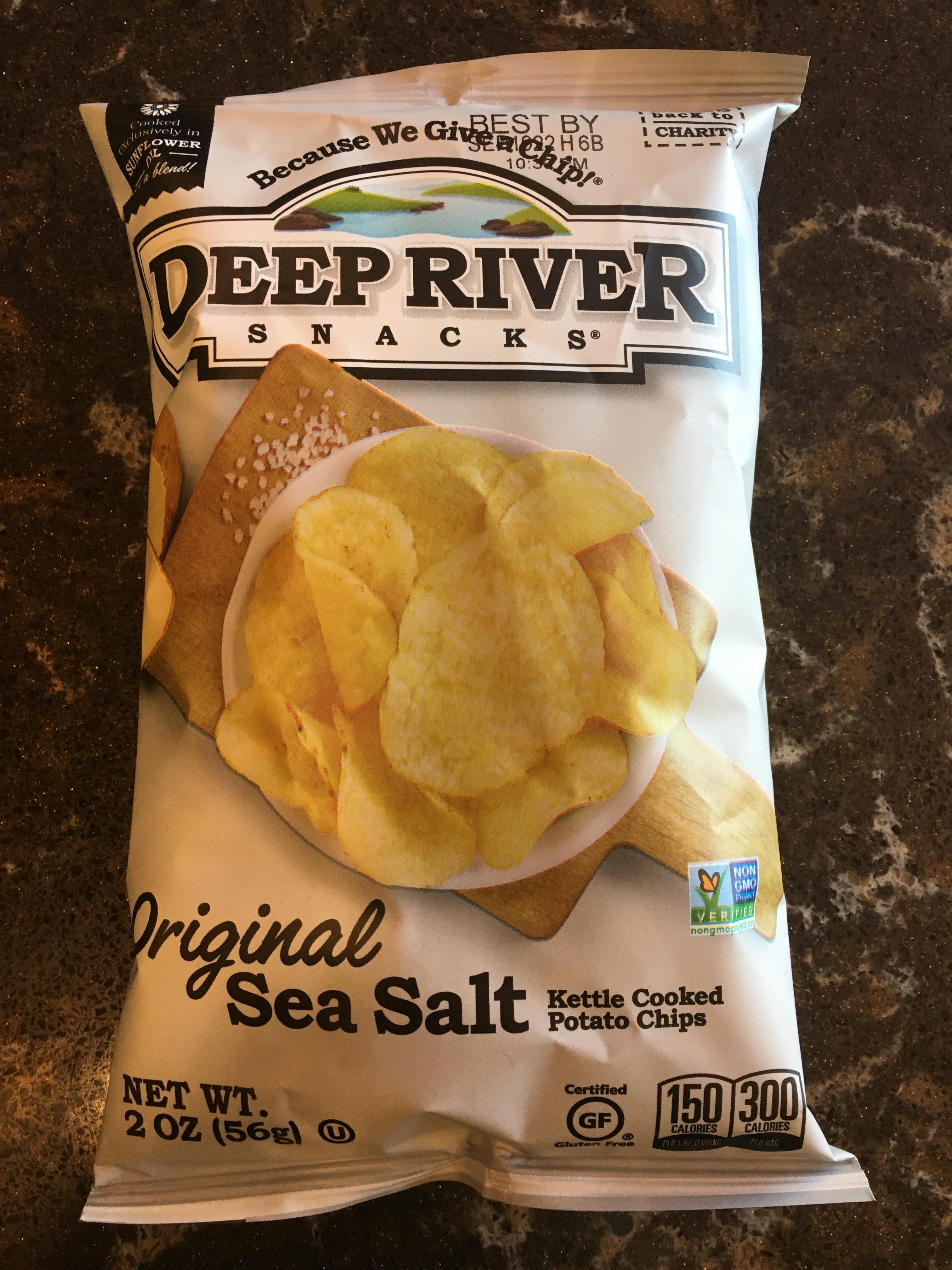 Deep River Sea Salt Chips- 2 oz