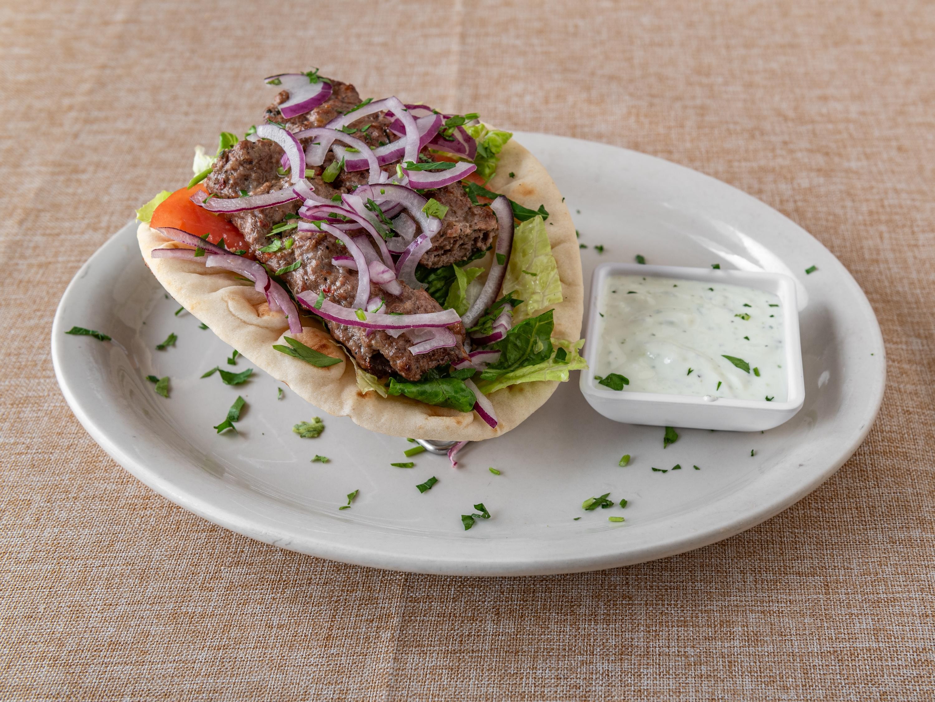 Adana Kebab Sandwich