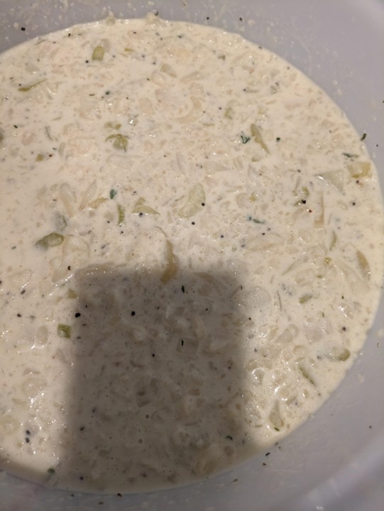 Small Soup of the Day:  Cauliflower Chowder